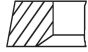 Поршневі кільця 70.80mm (+0.60) (1.2x1.2x2.5) Fiat Doblo/Palio/Punto 1.2 09-, фото 2 - інтерент-магазин Auto-Mechanic