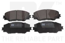 Гальмiвнi колодки дискові перед. Toyota Auris 1.4D-4D 03/07-