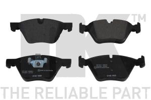 Гальмівнi колодки дисковi перед, BMW 3 (E90/E90N) 320d 05-/X1 (E84) 09-