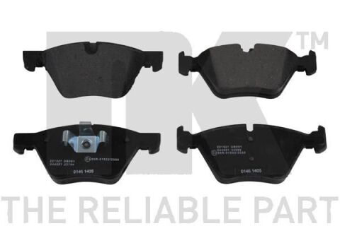 Гальмівнi колодки дисковi перед, BMW 3 (E90/E90N) 320d 05-/X1 (E84) 09- Гальмівнi колодки дисковi перед, BMW 3 (E90/E90N) 320d 05-/X1 (E84) 09-