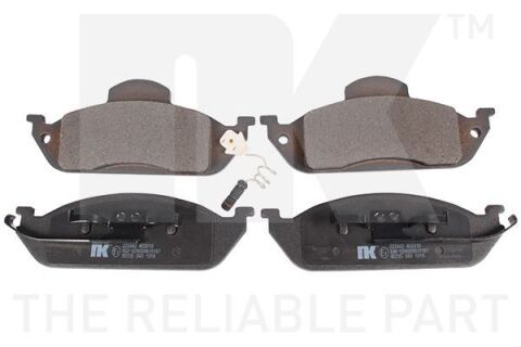 Гальмівнi колодки дисковi перед. DB W163 ML230-ML430