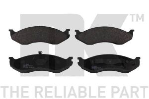 Гальмівнi колодки дисковi перед. MB 300/ 300SL 85-89/ Jeep Cherokee 88-96