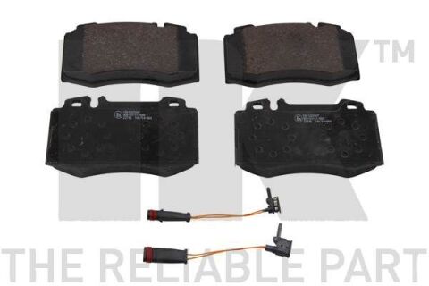 Гальмівнi колодки дисковi перед. з датч. MB W220 S-klasa 02-