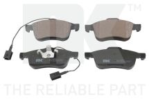 Тормозные колодки дисковые перед. Fiat Doblo/Lancia Delta III 1.9 D Multijet 01/09-