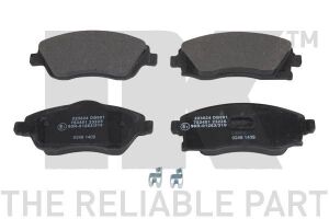 Гальмівнi колодки перед. дискові Opel Combo (Corsa)/Corsa/Corsa Van/Meriva/Tigra/Tour (Corsa)/C