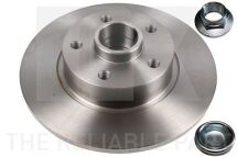 Гальмівний диск задній (в зборі з підш. і кільцем ABS) Nissan NV 200 11- Opel Vivaro 14-