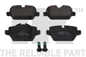 Гальмівні колодки диск.задні BMW 1 (E81), 3 (E90) 1.6i/1.8i/2.0 03-