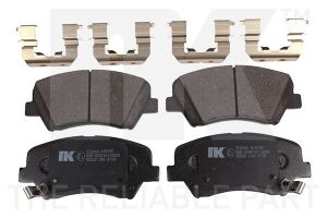 Гальмівні колодки диск.передні Hyundai i30, Kia Ceed,Rio III,Sorento II 1.1CRDi-2.4i 09-