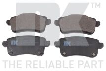 Гальмівні колодки дискові Renault Espace V, Grand Scenic IV, Megane IV, Scenic IV, Talisman 1.2-2.0D 02.15-