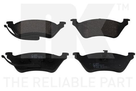 Тормозные колодки дисковые зад. Chrysler Voyager/Dodge RamVan 01-