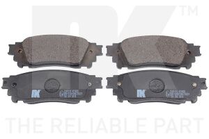 Тормозные колодки дисковые зад. Toyota Camry/Rav4/C-Hr/Es300/Ux Rr 15-/17-