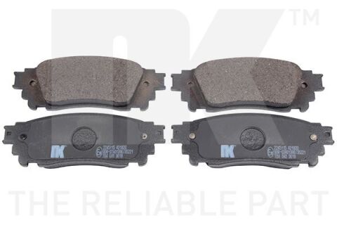 Гальмівні колодки дискові зад. Toyota Camry/Rav4/C-Hr/Es300/Ux Rr 15-/17- Гальмівні колодки дискові зад. Toyota Camry/Rav4/C-Hr/Es300/Ux Rr 15-/17-