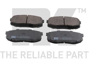 Гальмівні колодки дискові зад. Toyota Land Cruiser 4.5 D-4D/4.7 VVTi 01 07-