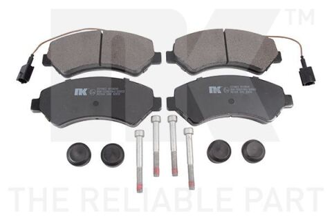 Тормозные колодки дисковые пер. Citroen Jumper/Fiat Ducato/Peugeot Boxer 06- Тормозные колодки дисковые пер. Citroen Jumper/Fiat Ducato/Peugeot Boxer 06-