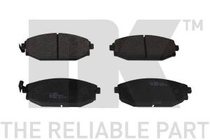 Тормозные колодки дисковые перед. Hyundai Galloper 98-/Kia Joice -03/Mitsubishi Pajero Sport 01-