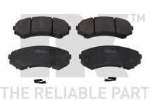 Гальмівні колодки дискові перед. Mazda Mpv I Mitsubishi Grandis, Pajero 2.0D-4.5 12.90-