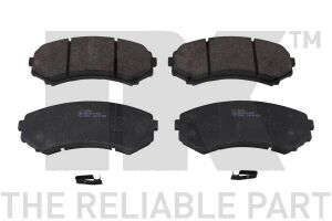 Тормозные колодки дисковые перед. Mazda Mpv I Mitsubishi Grandis, Pajero 2.0D-4.5 12.90-