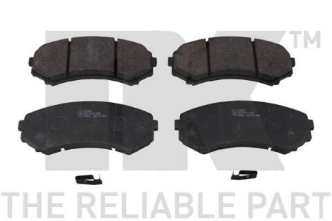 Тормозные колодки дисковые перед. Mazda Mpv I Mitsubishi Grandis, Pajero 2.0D-4.5 12.90- Тормозные колодки дисковые перед. Mazda Mpv I Mitsubishi Grandis, Pajero 2.0D-4.5 12.90-
