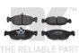 Тормозные колодки дисковые перед. Opel Astra/Vectra 1.4-1.8 -96, фото 1 - интернет-магазин Auto-Mechanic