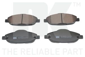 Тормозные колодки дисковые перед. Peugeot 308 1.2-2.0D 09.07-08.16