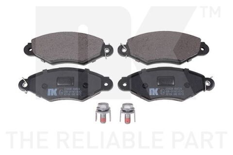 Гальмівні колодки дискові перед. PSA 206/306/Xsara/Renault Kangoo 05.93- Гальмівні колодки дискові перед. PSA 206/306/Xsara/Renault Kangoo 05.93-