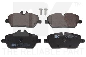Гальмівні колодки перед. BMW E87, E90 1.6i-3.0i 09.04-