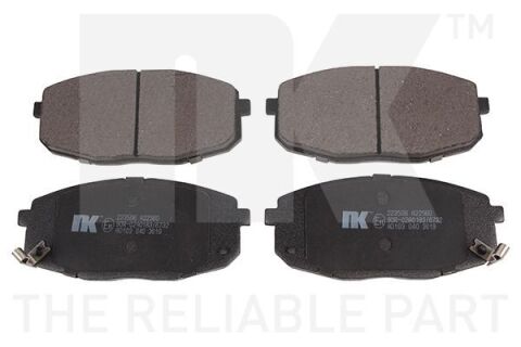 Комплект перед. гальм. колодок Hyundai I30 Kia CeeD Renault Laguna 1.4-2.0Lpg 10.04-