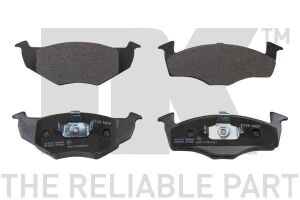 Комплект перед. гальм. колодок Seat/VW Arosa,Fabia,Lupo,Polo 95-