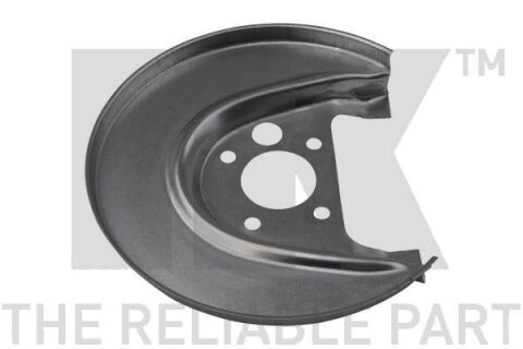 Кожух диска гальм. зад. лівий Audi A3, Tt Seat Leon, Toledo Skoda Fabia Ii, Octavia I, Rapid, Roomster VW Bora, Golf IV1.0-2.8 09.96- Кожух диска гальм. зад. лівий Audi A3, Tt Seat Leon, Toledo Skoda Fabia Ii, Octavia I, Rapid, Roomster VW Bora, Golf IV1.0-2.8 09.96-