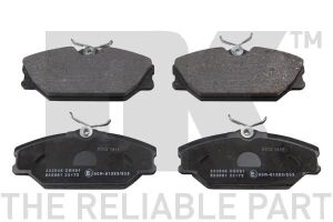 Колодки тормоз. дисковые перед. Renault Laguna I 93-01, Megane 96-03, Safrane 96-00, Scenic 99-03