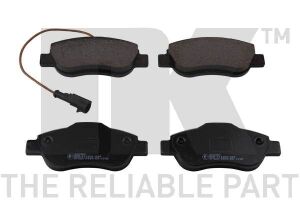 Колодки гальмiвнi переднi Fiat 500 Ford Ka 1.2/1.3D 07.07-