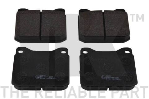 Колодки гальмівні перед. VW LT28-45 78-