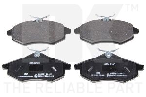 Колодки перед. Citroen C2 C3 1.1 8V (LUC)