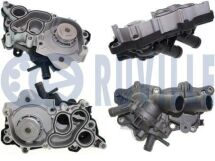 Водяна помпа в зборі з термостатом (з отвором для датчика) VAG 1,4GTE Hybrid 14-