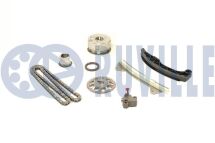 Комплект ланцюга ГРМ (ланцюг+2 шестерні+фазорегулятор+натяжн.+лижі) Citroen C1 1.0 05-/Peugeot 107 05-/Toyota Yaris 1.0 05-