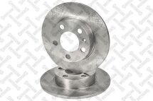 Гальмівний диск зад. Skoda Fabia 1.2-1.9 -10, Octavia 97-10, Roomster// VW Bora, Golf IV,Polo