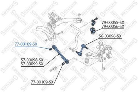 Сайлентблок зад.продольного важеля Audi A3 03-/Seat Altea,XLToledo III/Leon 05-/Skoda Octavia 04-/VW:Golf V,JettaIII Passat 05- Сайлентблок зад.продольного важеля Audi A3 03-/Seat Altea,XLToledo III/Leon 05-/Skoda Octavia 04-/VW:Golf V,JettaIII Passat 05-