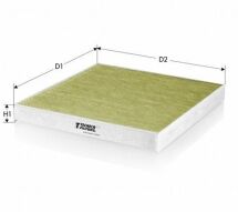 Фильтр салона антибактер. Fiat 500L, 500X Jeep Compass II, Renegade, 12-, (США)