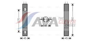 Осушувач кондицiонера  MB SPRINTER SERIES B906 2007  SPRINTER 211D 2.2 CDI