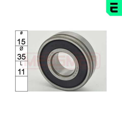 Підшипник  NP6202-2RS-P (35x15x11)