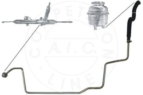 Шланг гідропідсилювача Skoda Octavia/VW Golf IV 96-05 Шланг гідропідсилювача Skoda Octavia/VW Golf IV 96-05