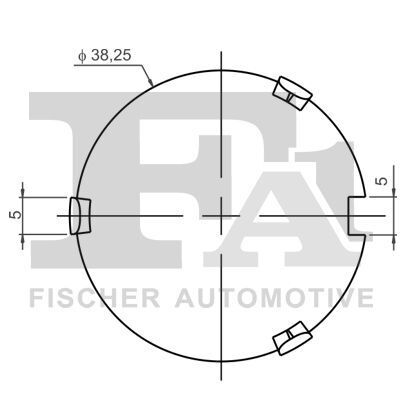 Кліпса кріплення (к-кт 5 шт) VW Golf/Passat 1.9 TDI 96-05 Кліпса кріплення (к-кт 5 шт) VW Golf/Passat 1.9 TDI 96-05