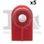 Кліпса кріплення (к-кт 5шт) Opel Astra H/J/Corsa D/E/Insignia A/B/Vectra C 02-, фото 1 - інтерент-магазин Auto-Mechanic