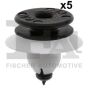 Кліпса кріплення (к-кт 5шт) Volvo V50/V70/XC60/XC90 04-, фото 1 - интернет-магазин Auto-Mechanic