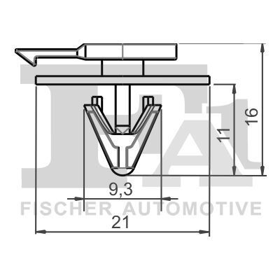 Кліпса кріплення обшивки (к-кт 5 шт) Mini (R50-R59) Кліпса кріплення обшивки (к-кт 5 шт) Mini (R50-R59)