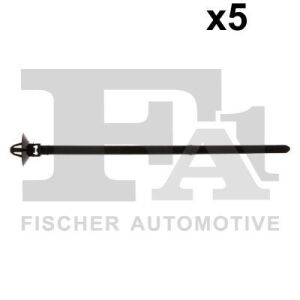 Стяжка пластикова (к-кт 5шт) Audi/Seat/Skoda/VW (чорна)