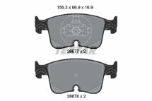 Колодки тормозные (передние) Audi A3 2.0 TDI 20-/VW Caddy 1.5 TSi EVO/2.0 TDi 20- (ATE)