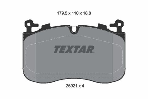 Колодки гальмівні (передні) BMW XM (G09) 22- (S68/B58) (Brembo) Колодки гальмівні (передні) BMW XM (G09) 22- (S68/B58) (Brembo)