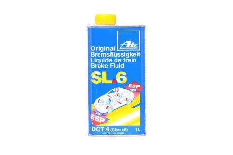 Гальмівна рідина ATE DOT4 SL.6, 1 літр Гальмівна рідина ATE DOT4 SL.6, 1 літр