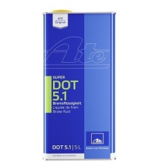 Гальмівна рідина ATE Super DOT 5.1, 5 літрів